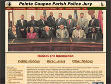 Tablet Screenshot of pcpolicejury.org